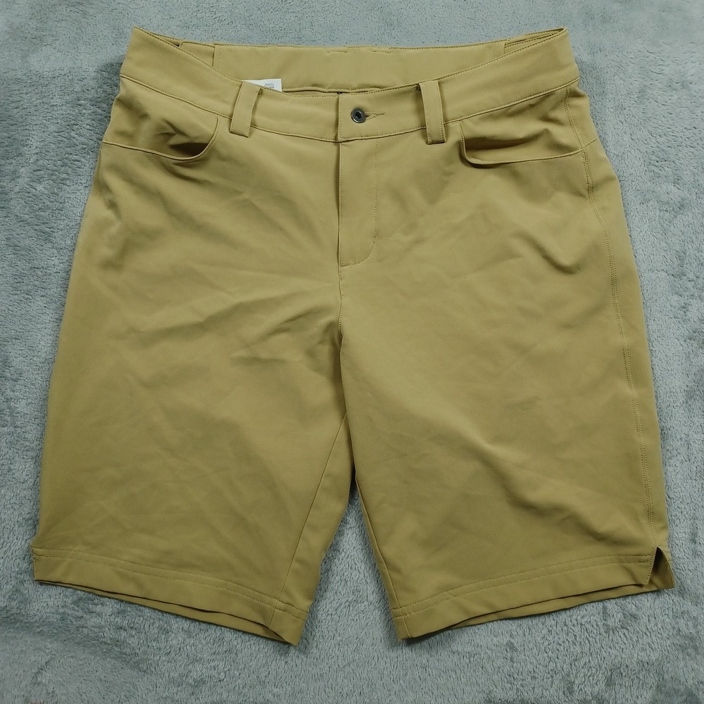Bontrager Shorts Womens Medium Brown Casual Semi Fitted Outdoor Pockets